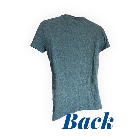 Super Dry Men’s Tee Shirt, Teal Color, Size XS - Picture 3 of 5